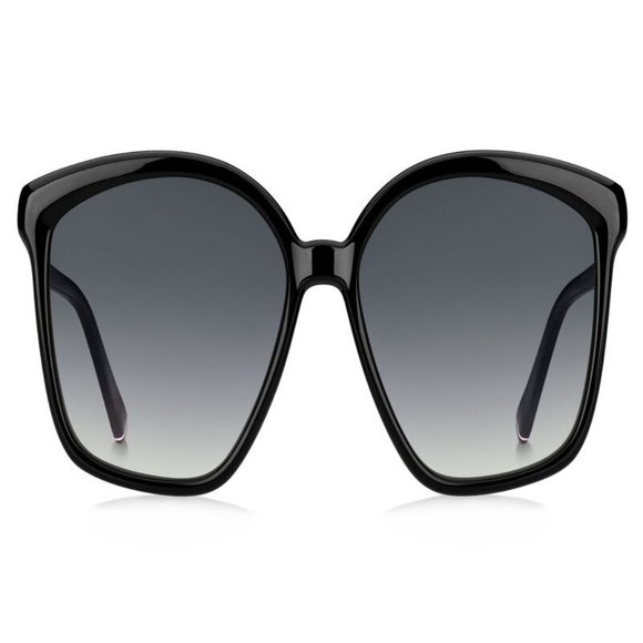 Tommy Hilfiger Rectangle Woman Black Acetate Frame